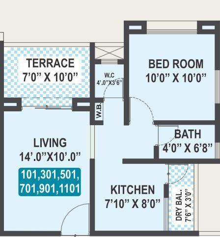 Kalaapi Cira - Floor Plan