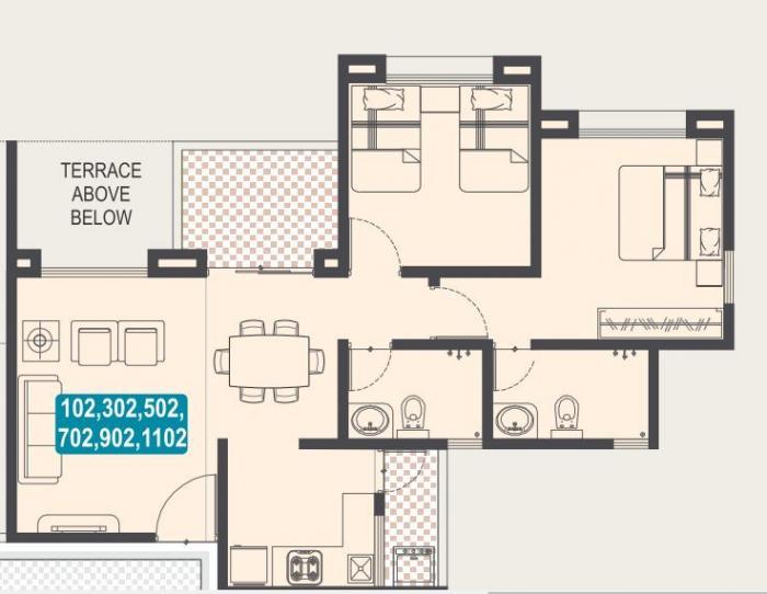 Kalaapi Cira - Floor Plan