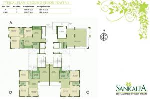 WBIDFC Sankalpa II - Floor plan