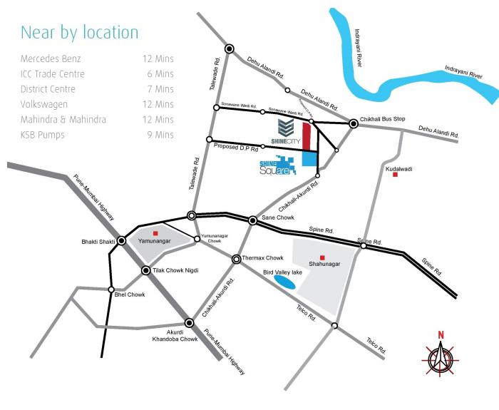 Namo Shine Square - Locality