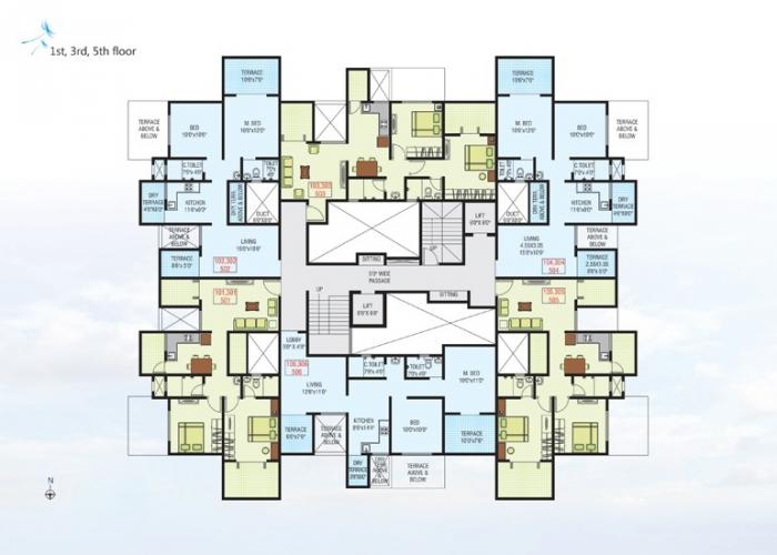 Konark Blue breeze - Site Plan