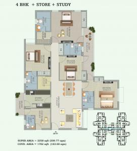 Stellar Jeevan - Floor plan