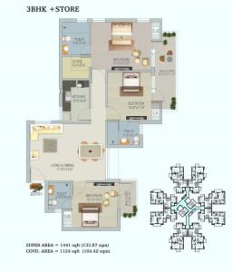 Stellar Jeevan - Floor plan