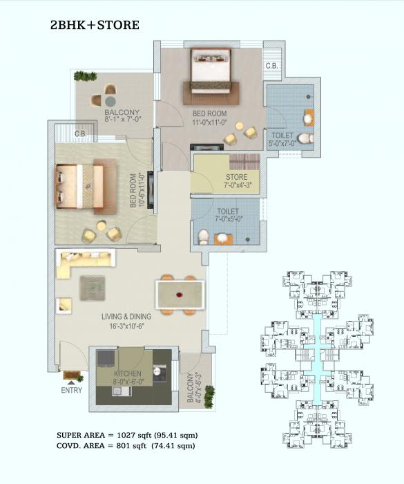Stellar Jeevan - Floor Plan