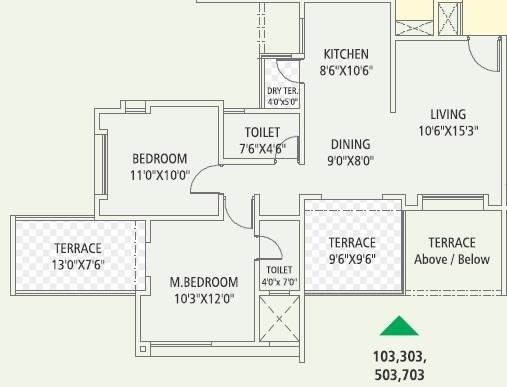 Dodke Park - Floor Plan