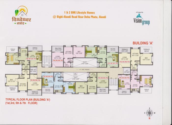 Vision Vishweshwar Nagar - Site Plan