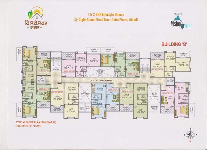 Vision Vishweshwar Nagar - Site Plan