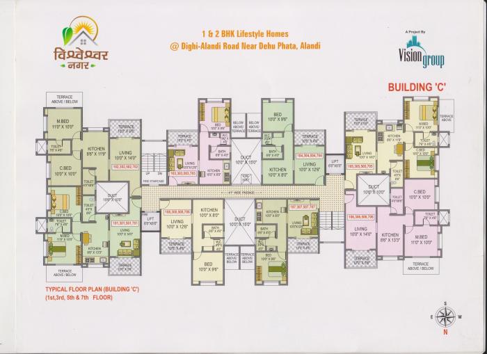 Vision Vishweshwar Nagar - Site Plan