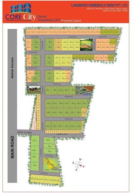 Core City Plot - Master Plan