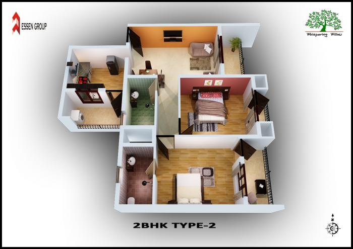 Essen Whispering Willow - Floor Plan