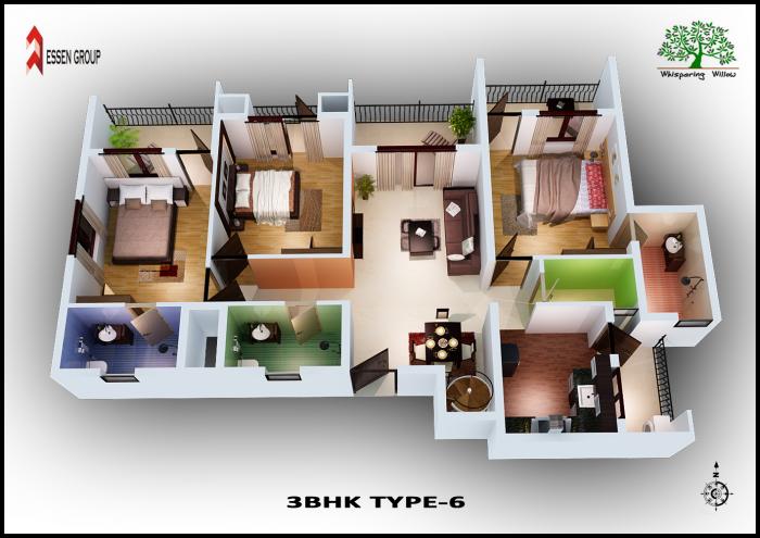 Essen Whispering Willow - Floor Plan