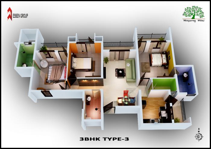 Essen Whispering Willow - Floor Plan