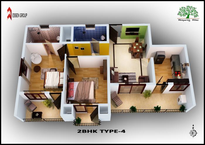 Essen Whispering Willow - Floor Plan