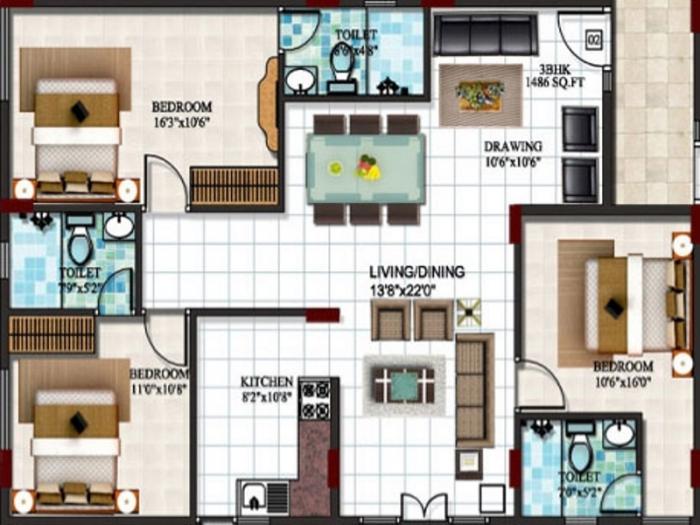 Prithvi Palace - Floor Plan