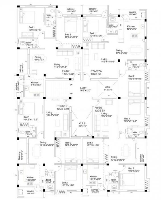 Ruby Rajeshwari - Site Plan