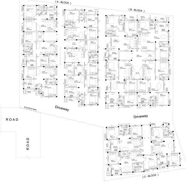 Ruby Rajeshwari - Master Plan