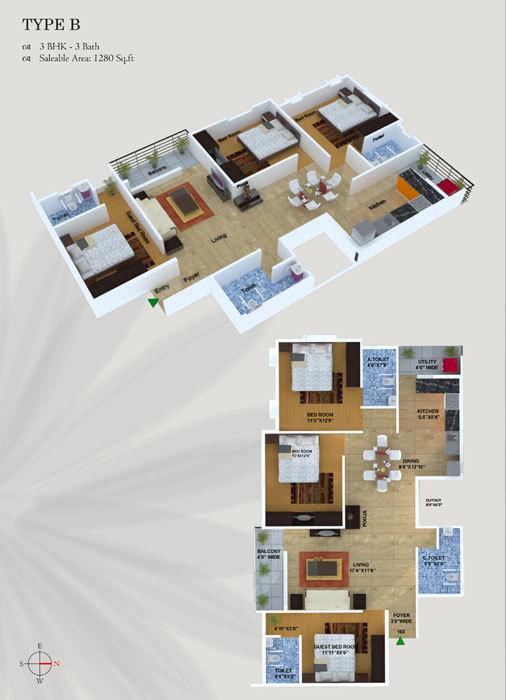 Neo Heights Aster - Floor Plan