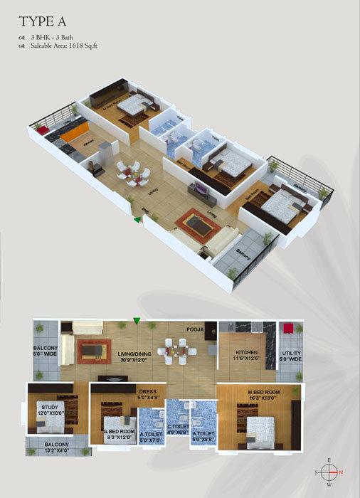 Neo Heights Aster - Floor Plan