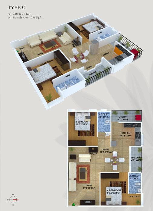 Neo Heights Aster - Floor Plan