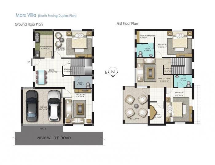 Mars Villa - Floor Plan