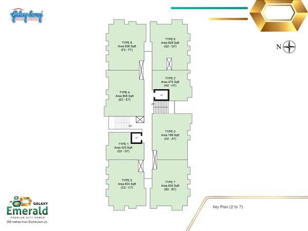 Galaxy Emerald In Kochi Amenities Layout Price List Floor
