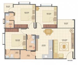Narayan Imperia - Floor plan
