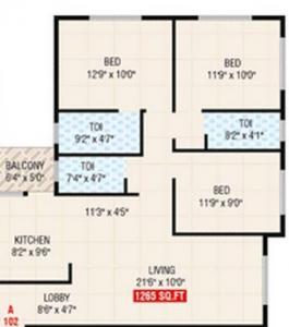 Prakruti Sigma - Floor plan