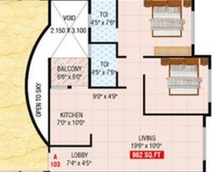 Prakruti Sigma - Floor plan
