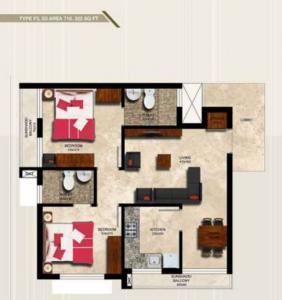 Prithvi Palace Appartments - Floor plan