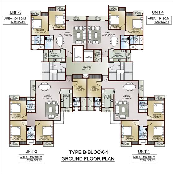 Ansal API Celebrity Woods - Site Plan