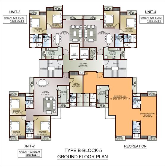 Ansal API Celebrity Woods - Site Plan