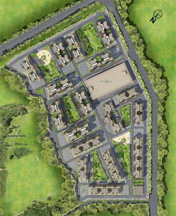 Ansal API Celebrity Woods - Master Plan