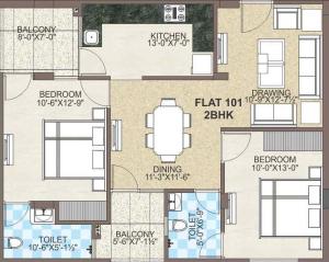 Ashish Foresta - Floor plan