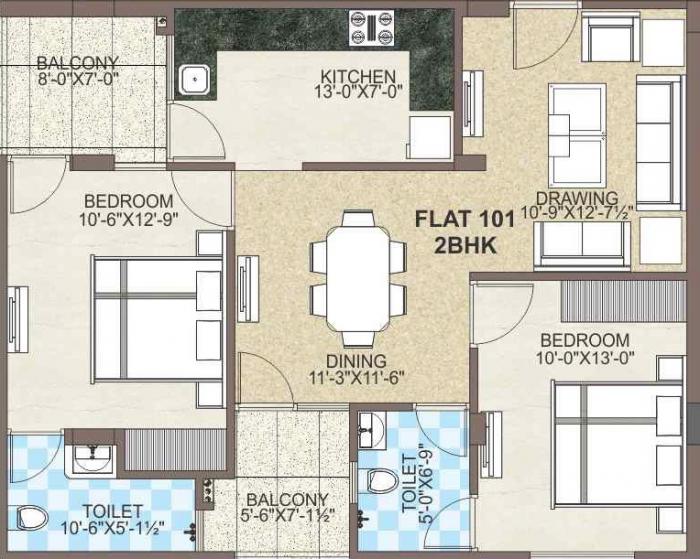 Ashish Foresta - Floor Plan