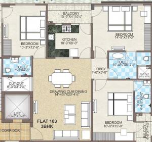 Ashish Foresta - Floor plan