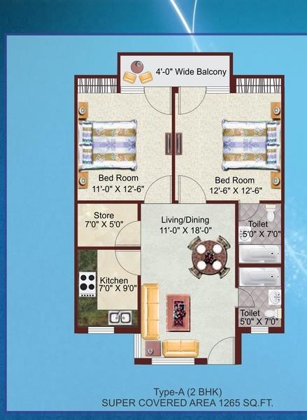 OG Apartment - Floor Plan