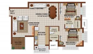 Pranami Santushti - Floor plan