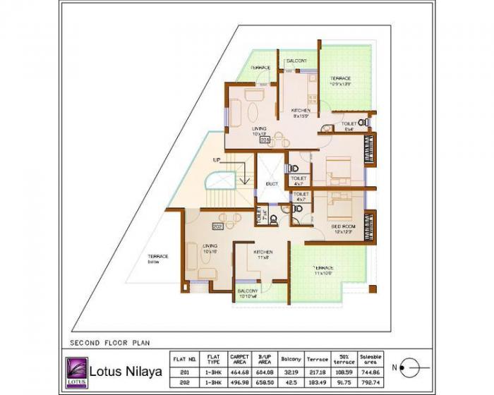 Lotus Nilaya - Floor Plan