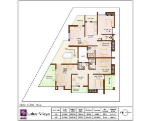 Lotus Nilaya - Floor plan