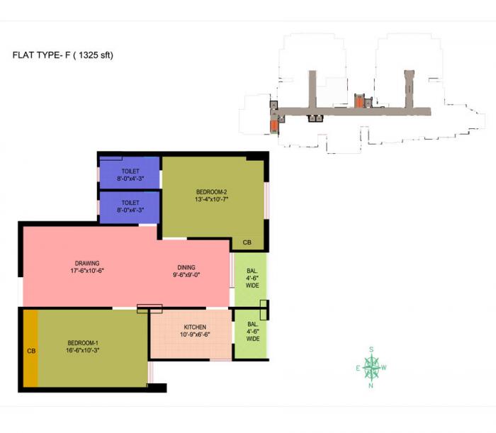 NK Oak Forest - Floor Plan