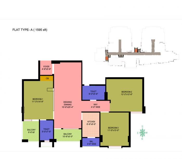 NK Oak Forest - Floor Plan