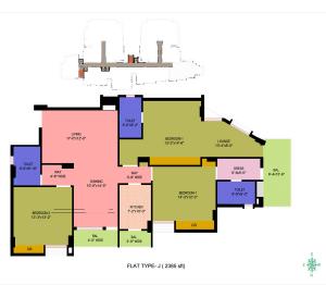 NK Oak Forest - Floor plan