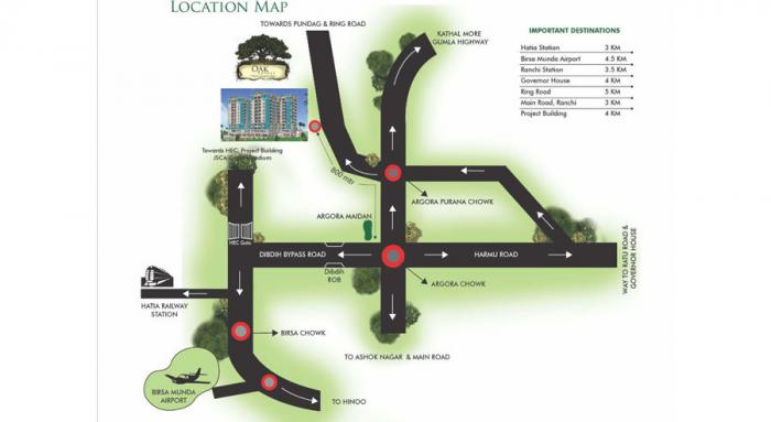 NK Oak Forest - Locality