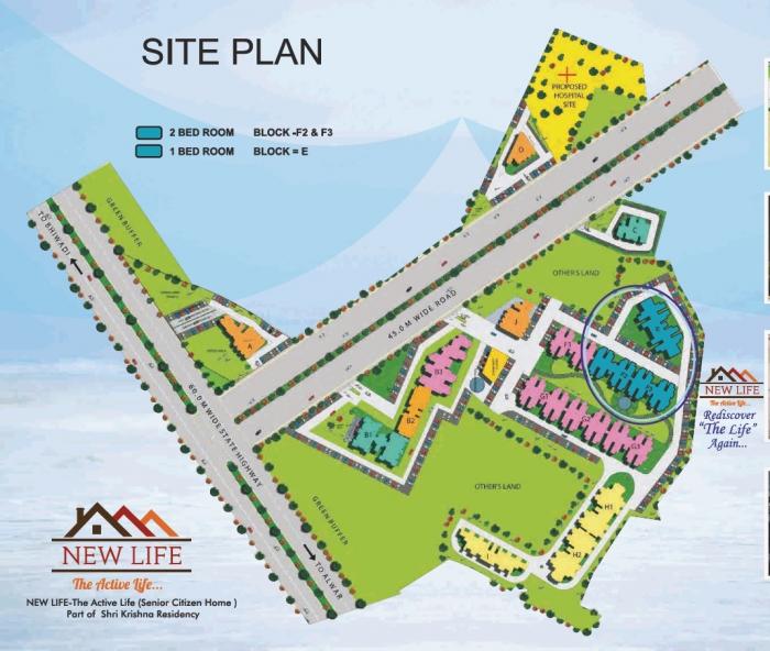 Shekhar Shri Krishna Residency - Master Plan