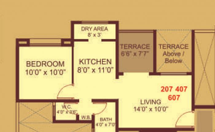Rose Galaxy - Floor Plan