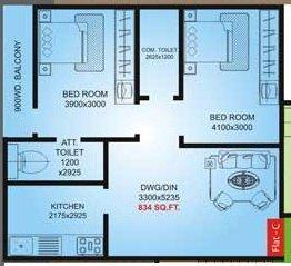 Surya Jyoti Complex - Floor Plan