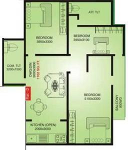 Surya Jyoti Complex - Floor plan