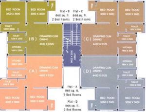 Panchanai Enclave - Floor plan