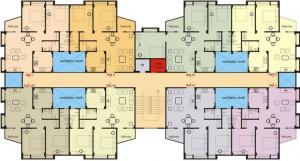 Swagat Residency - Floor plan