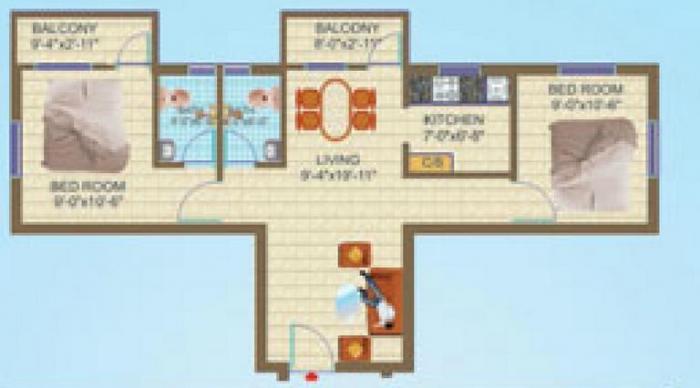 JS Emerald Heights - Floor Plan